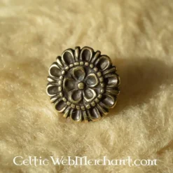 15. Jahrhundert Blumen Gürtelbeschläge (Set Von 5 Stück) -Mittelalter Mode Geschaft 15 jahrhundert blumen guertelbeschlaege set von 5 3