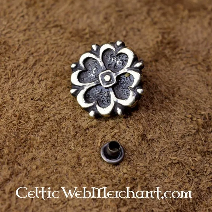 15. Jahrhundert Stieg Gürtelbeschläge (5 Stück) 2 15. Jahrhundert Stieg Gürtelbeschläge (5 Stück) – Bild 2