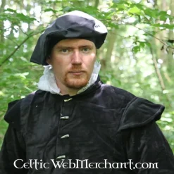 Leonardo Carbone 16. Jahrhundert Wams Mit Abnehmbaren Ärmeln, Braun -Mittelalter Mode Geschaft 16 jahrhundert wams mit abnehmbaren aermeln braun 4