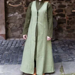 Burgschneider Ärmel Mantel Maiva, Lindgrün