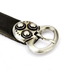 Alemanic Gürtel, Schwarz, Messing