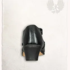Mytholon Barock Schuhe Muriel Schwarz -Mittelalter Mode Geschaft barock schuhe muriel schwarz 4