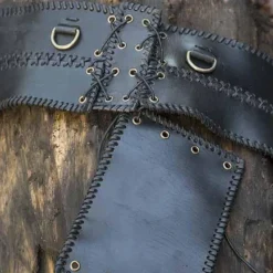 Epic Armoury Breiter Hüftgurt, Schwarz -Mittelalter Mode Geschaft breiter hueftgurt schwarz 2