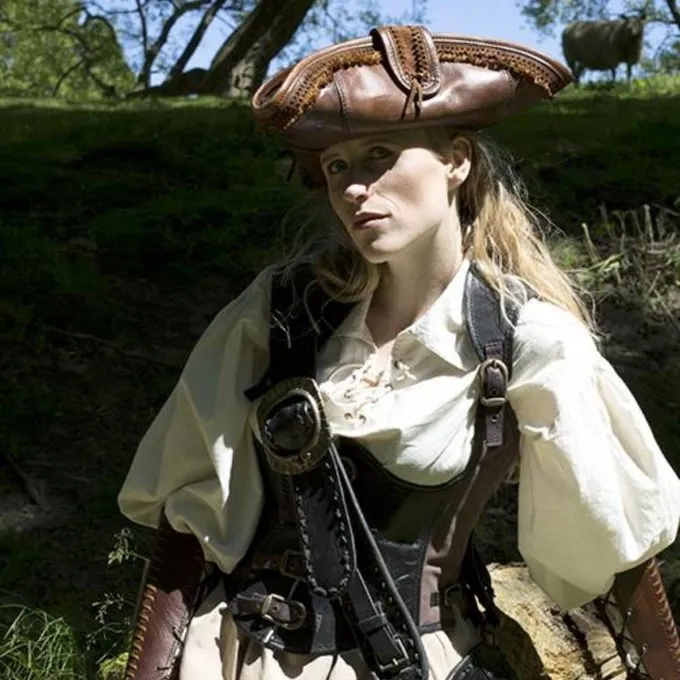 Epic Armoury Dreispitz Blackbeard, Braun 2 Epic Armoury Dreispitz Blackbeard, Braun – Bild 2