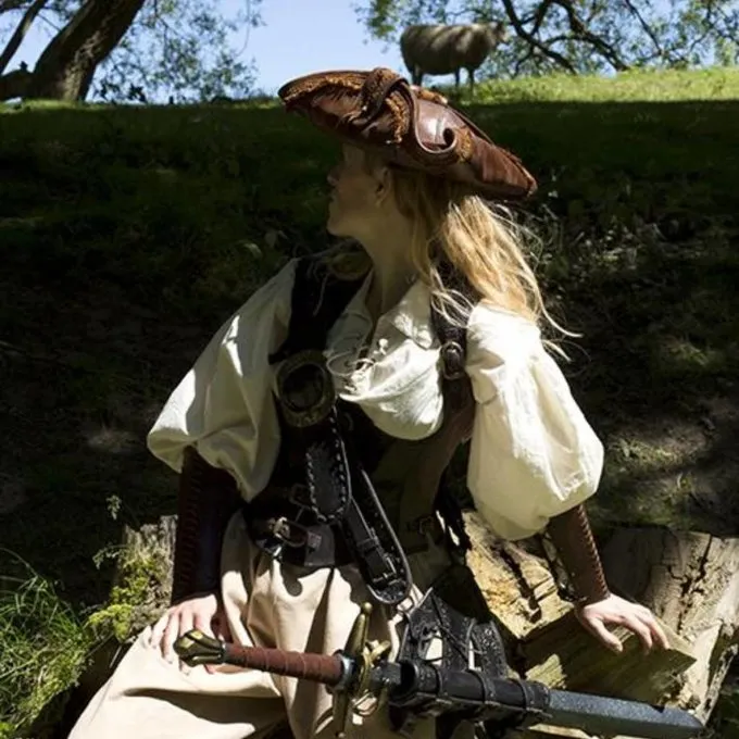 Epic Armoury Dreispitz Blackbeard, Braun 3 Epic Armoury Dreispitz Blackbeard, Braun – Bild 3