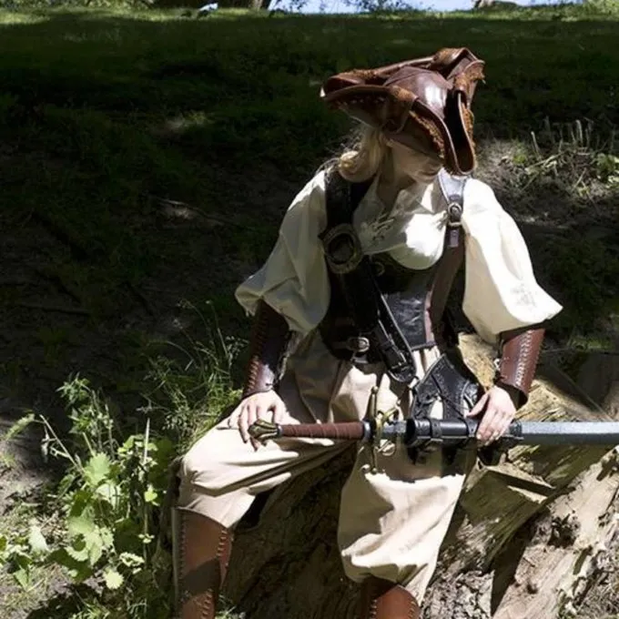 Epic Armoury Dreispitz Blackbeard, Braun 4 Epic Armoury Dreispitz Blackbeard, Braun – Bild 4