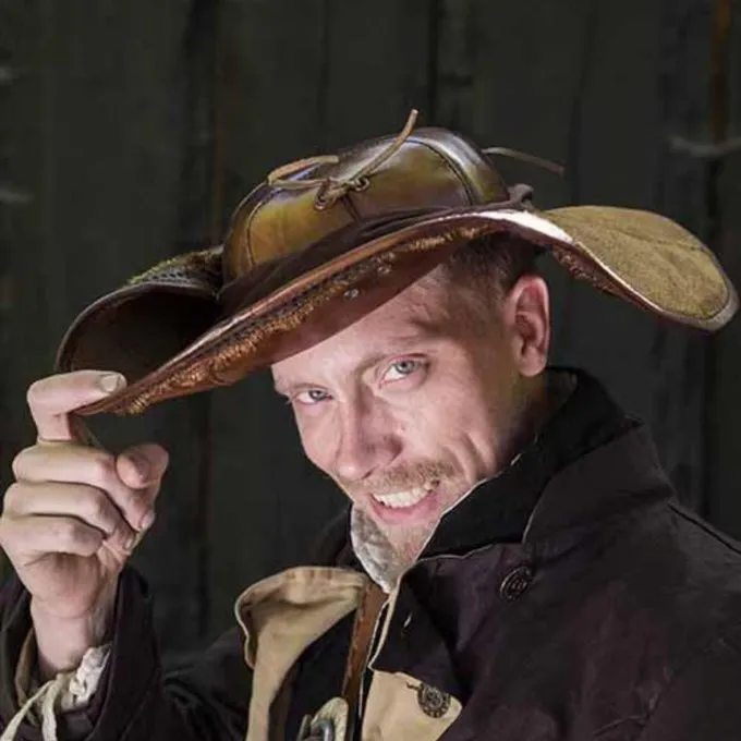 Epic Armoury Dreispitz Blackbeard, Braun 5 Epic Armoury Dreispitz Blackbeard, Braun – Bild 5