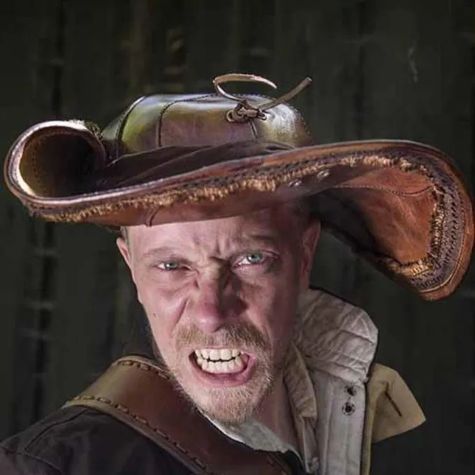 Epic Armoury Dreispitz Blackbeard, Braun 6 Epic Armoury Dreispitz Blackbeard, Braun – Bild 6