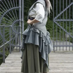 Epic Armoury Dress Raven, Grau -Mittelalter Mode Geschaft dress raven grau 2