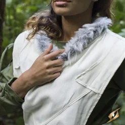 Epic Armoury Dress Raven, Weiß -Mittelalter Mode Geschaft dress raven weiss 2