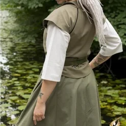 Epic Armoury Englisch Bürgerkrieg Dublette Grün -Mittelalter Mode Geschaft englisch buergerkrieg dublette gruen 5