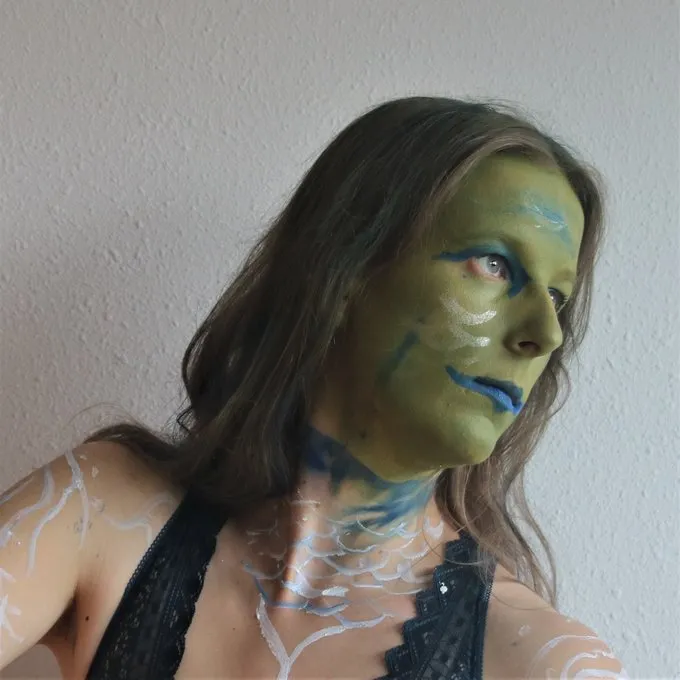 Epic Armoury Epic Effect Make-up Gras Grün 3 Epic Armoury Epic Effect Make-up Gras Grün – Bild 3