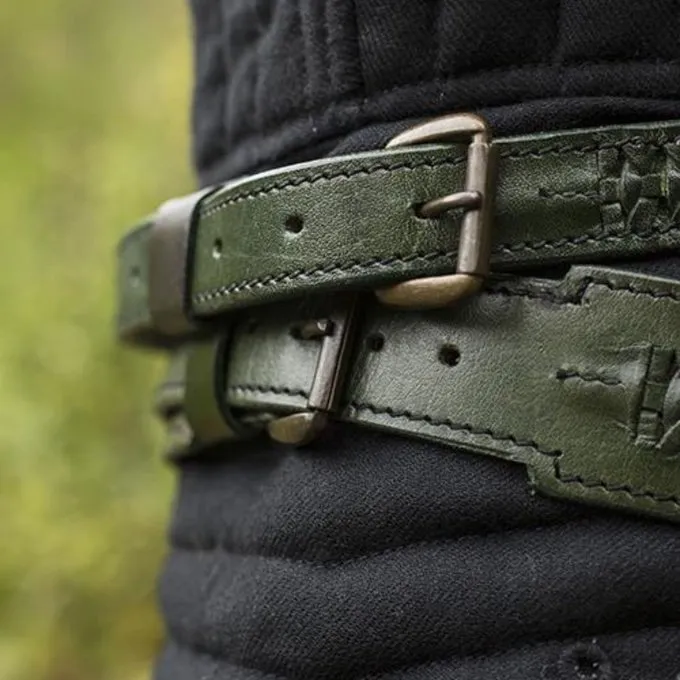 Epic Armoury Geflochtener Schwertgürtel, Grün 5 Epic Armoury Geflochtener Schwertgürtel, Grün – Bild 5