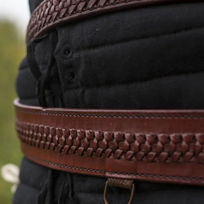 Epic Armoury Geflochtener Schwertgürtel, Rot 5 Epic Armoury Geflochtener Schwertgürtel, Rot – Bild 5