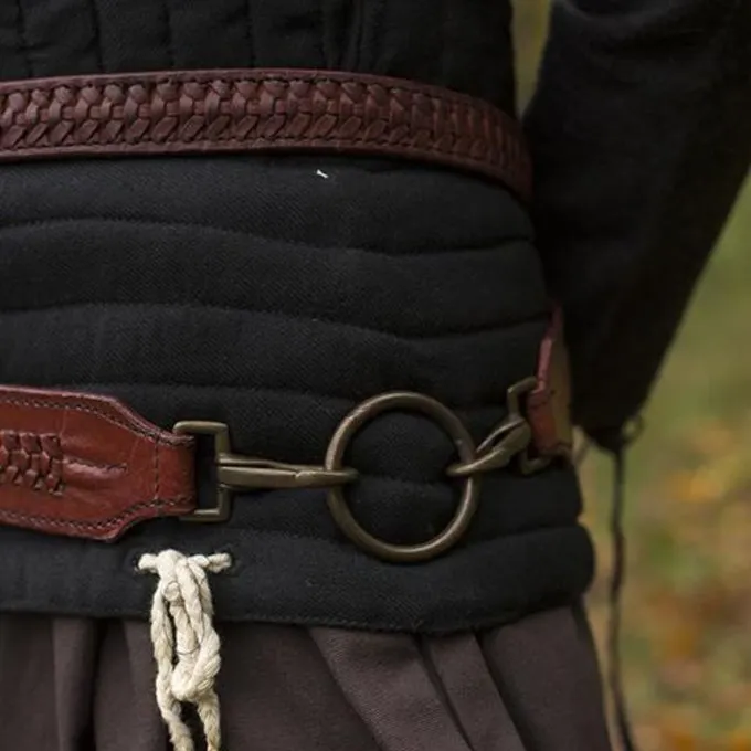 Epic Armoury Geflochtener Schwertgürtel, Rot 6 Epic Armoury Geflochtener Schwertgürtel, Rot – Bild 6