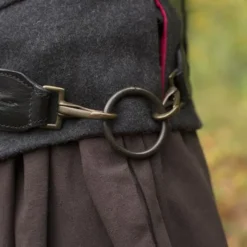 Epic Armoury Geflochtener Schwertgürtel, Schwarz -Mittelalter Mode Geschaft geflochtener schwertguertel schwarz 4