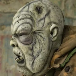 Epic Armoury Grau Grün Zombie Maske 6 Epic Armoury Grau Grün Zombie Maske -Mittelalter Mode Geschaft grau gruen zombie maske 2