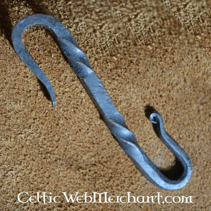 Ulfberth Handgeschmiedeten Stahlgürtelhaken 1 Ulfberth Handgeschmiedeten Stahlgürtelhaken