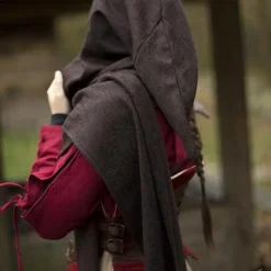 Epic Armoury Hood Assassins Creed, Dunkelbraun -Mittelalter Mode Geschaft hood assassins creed dunkelbraun 3