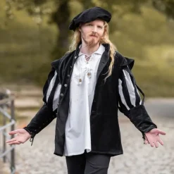 Leonardo Carbone Jacke Mit Offenen Ärmeln, Schwarz