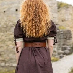 Leonardo Carbone Keltischer Gürtel Shannon, Braun -Mittelalter Mode Geschaft keltischer guertel shannon braun 2