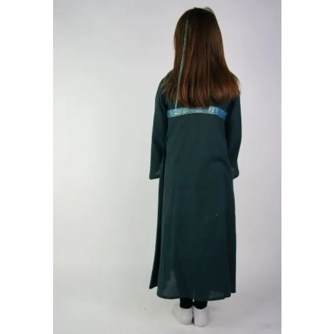 Leonardo Carbone Kleid Des Mädchens Ariane, Grün 2 Leonardo Carbone Kleid Des Mädchens Ariane, Grün – Bild 2