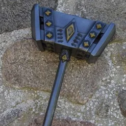 Epic Armoury LARP Dwarven Hammer, 152 Cm -Mittelalter Mode Geschaft larp dwarven hammer 152 cm 4