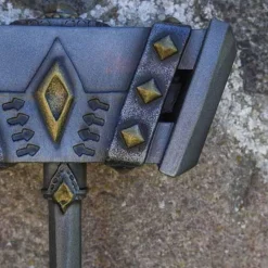 Epic Armoury LARP Dwarven Hammer, 152 Cm -Mittelalter Mode Geschaft larp dwarven hammer 152 cm 5