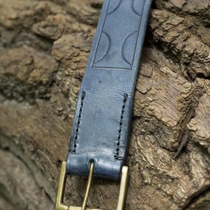 Epic Armoury Ledergürtel Aruthia, Blau 2 Epic Armoury Ledergürtel Aruthia, Blau – Bild 2