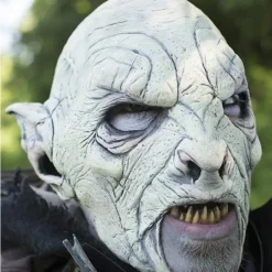 Epic Armoury Maske Weiß Orc -Mittelalter Mode Geschaft maske weiss orc 3