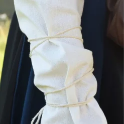 Mittelalterliche Bluse Aubrey, Natürliche 8 Mittelalterliche Bluse Aubrey, Natürliche -Mittelalter Mode Geschaft mittelalterliche bluse aubrey natuerliche 2