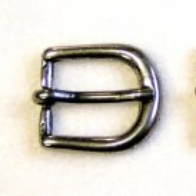 Mittelalterliche Schnalle 2a, Versilbert 1 Mittelalterliche Schnalle 2a, Versilbert