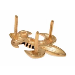 Mittelalterlicher Gürtelbeschlag, Fleur-de-lys -Mittelalter Mode Geschaft mittelalterlicher guertelbeschlag fleur de lys 2