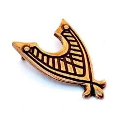 Mittelalterlicher Gürtelende 4,5 Cm, Bronze