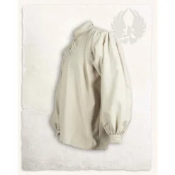 Mytholon Mittelalterliches Hemd Jonathan, Creme -Mittelalter Mode Geschaft mittelalterliches hemd jonathan creme 2