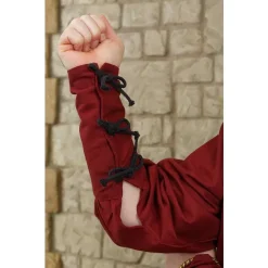 Mytholon Mittelalterliches Hemd Simon, Burgund -Mittelalter Mode Geschaft mittelalterliches hemd simon burgund 3