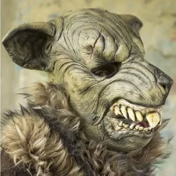 Epic Armoury Nagetier Mask Brown, LARP Mask -Mittelalter Mode Geschaft nagetier mask brown larp mask 3