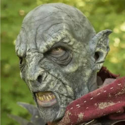 Epic Armoury Orc Maske Blau -Mittelalter Mode Geschaft orc maske blau 3