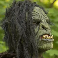Epic Armoury Orc-Maske Mit Haaren -Mittelalter Mode Geschaft orc maske mit haaren 3