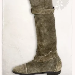 Mytholon Piraten-Stiefel Taras Olivgrün -Mittelalter Mode Geschaft piraten stiefel taras olivgruen 5