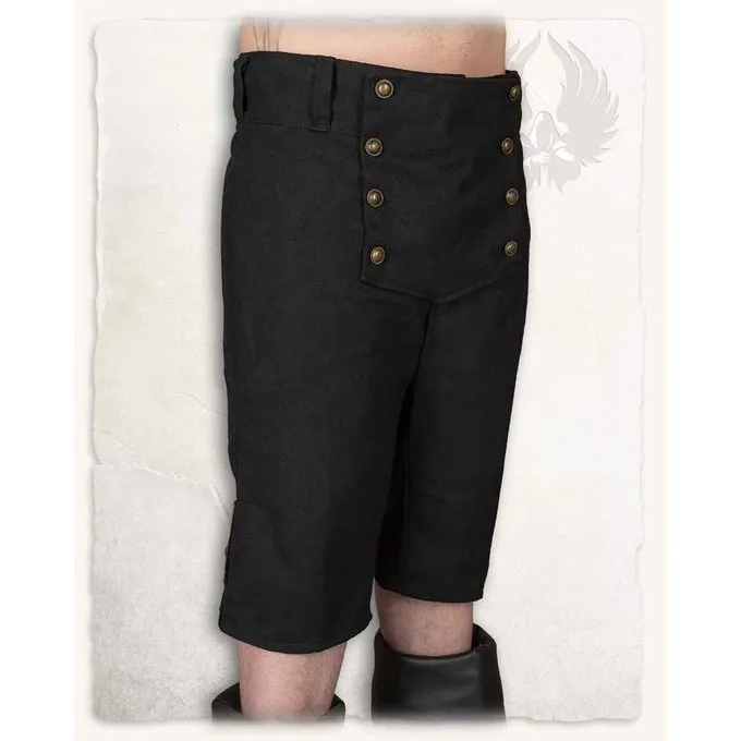 Mytholon Piratenhose Franklin, Schwarz 3 Mytholon Piratenhose Franklin, Schwarz – Bild 3