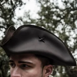 Rawblade Piratenhut Jack Rackham, Brown -Mittelalter Mode Geschaft piratenhut jack rackham brown 4