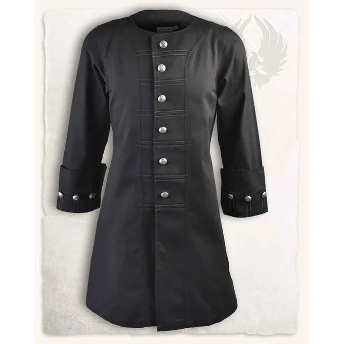 Mytholon Piratenjacke Enigo, Schwarz 2 Mytholon Piratenjacke Enigo, Schwarz – Bild 2