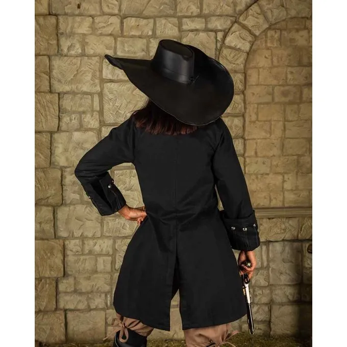 Mytholon Piratenjacke Enigo, Schwarz 4 Mytholon Piratenjacke Enigo, Schwarz – Bild 4