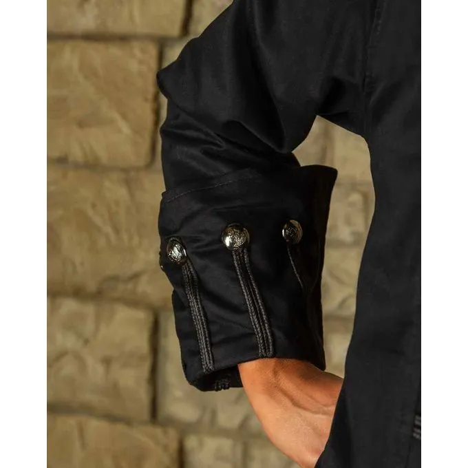 Mytholon Piratenjacke Enigo, Schwarz 5 Mytholon Piratenjacke Enigo, Schwarz – Bild 5