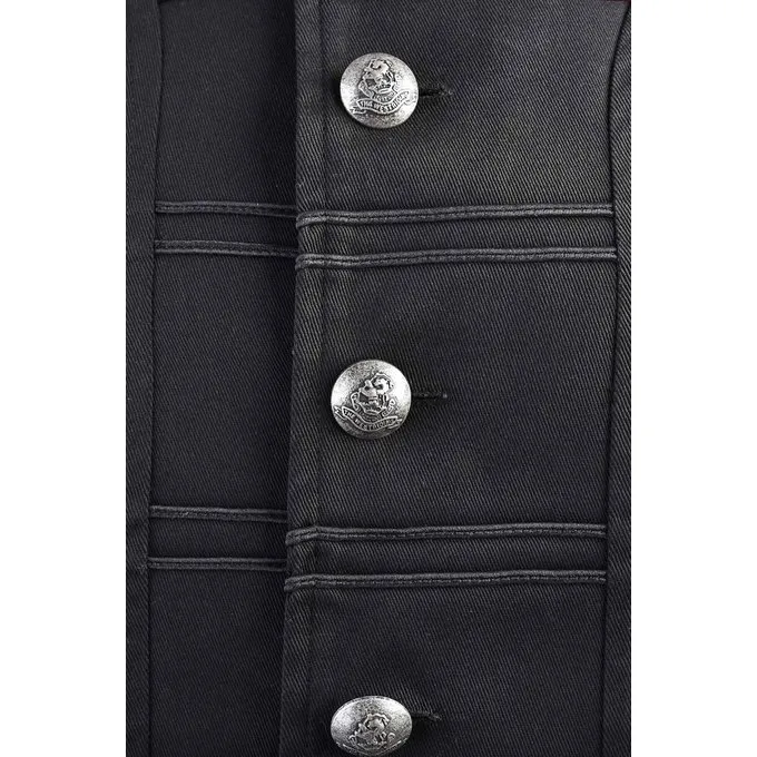 Mytholon Piratenjacke Enigo, Schwarz 6 Mytholon Piratenjacke Enigo, Schwarz – Bild 6