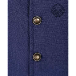 Mytholon Piratenweste Fletcher, Blau -Mittelalter Mode Geschaft piratenweste fletcher blau 3