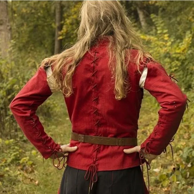 Epic Armoury Pourpoint Galileo, Rot 2 Epic Armoury Pourpoint Galileo, Rot – Bild 2