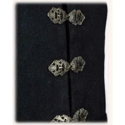 Mytholon Renaissance Dublet Geoffrey, Schwarz -Mittelalter Mode Geschaft renaissance dublet geoffrey schwarz 5