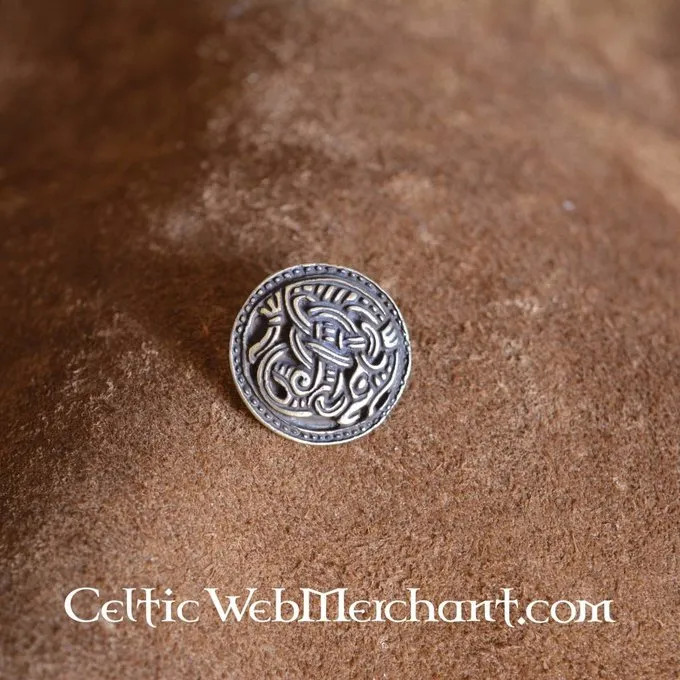 Rundgürtelbeschlag Hordaland Versilbert 2 Rundgürtelbeschlag Hordaland Versilbert – Bild 2